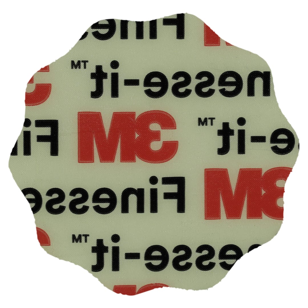 3M™ Finesse-it™ Hookit™ Film Disc 468LA, A3 3MIL, 1-7/16 in x CH, Scallop, Die 1438SCH, 500/Carton, 2000 ea/Case