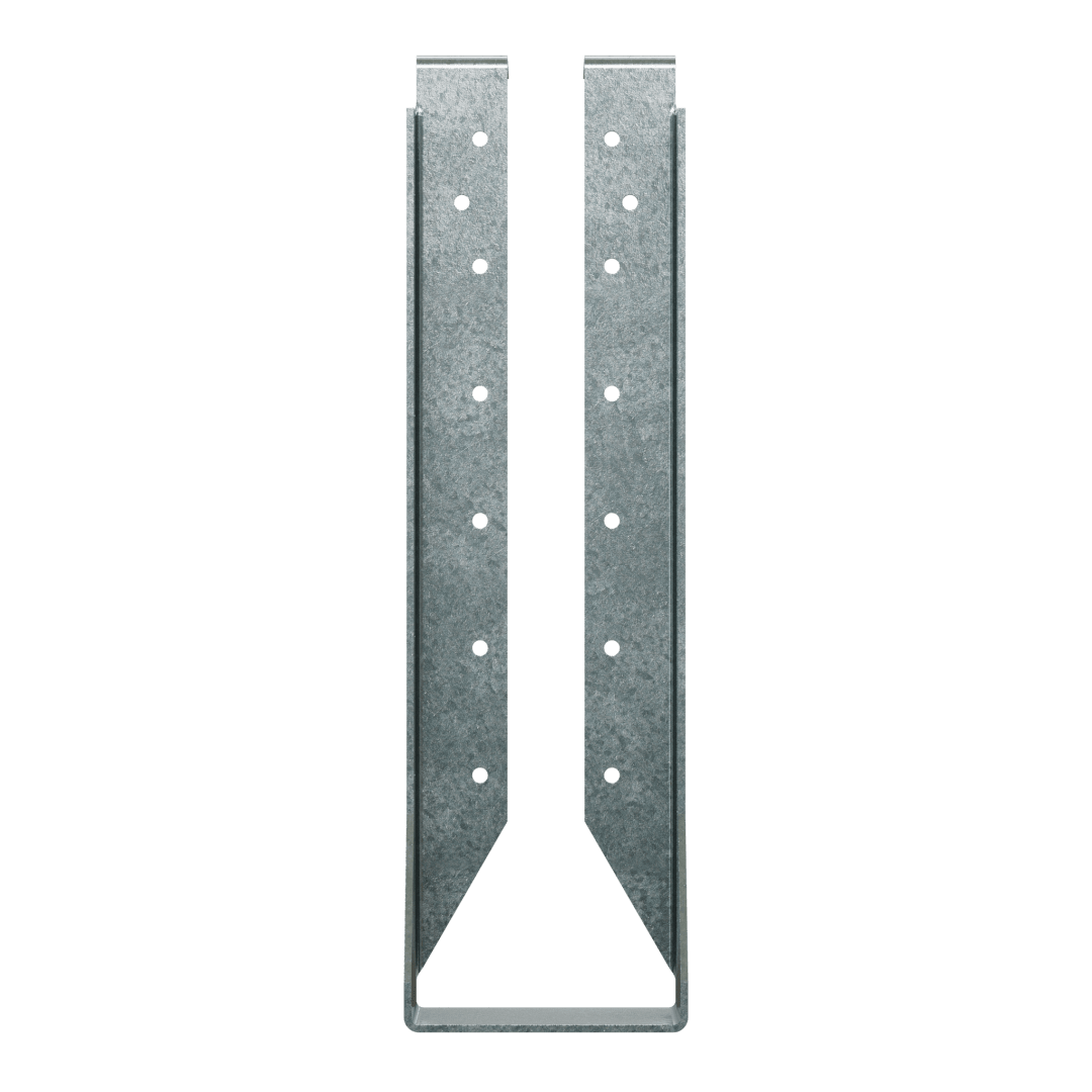 Simpson Strong-Tie HUC414-2 HUC Galvanized Face-Mount Concealed-Flange Joist Hanger for Double 4x14 (Pack of 20)