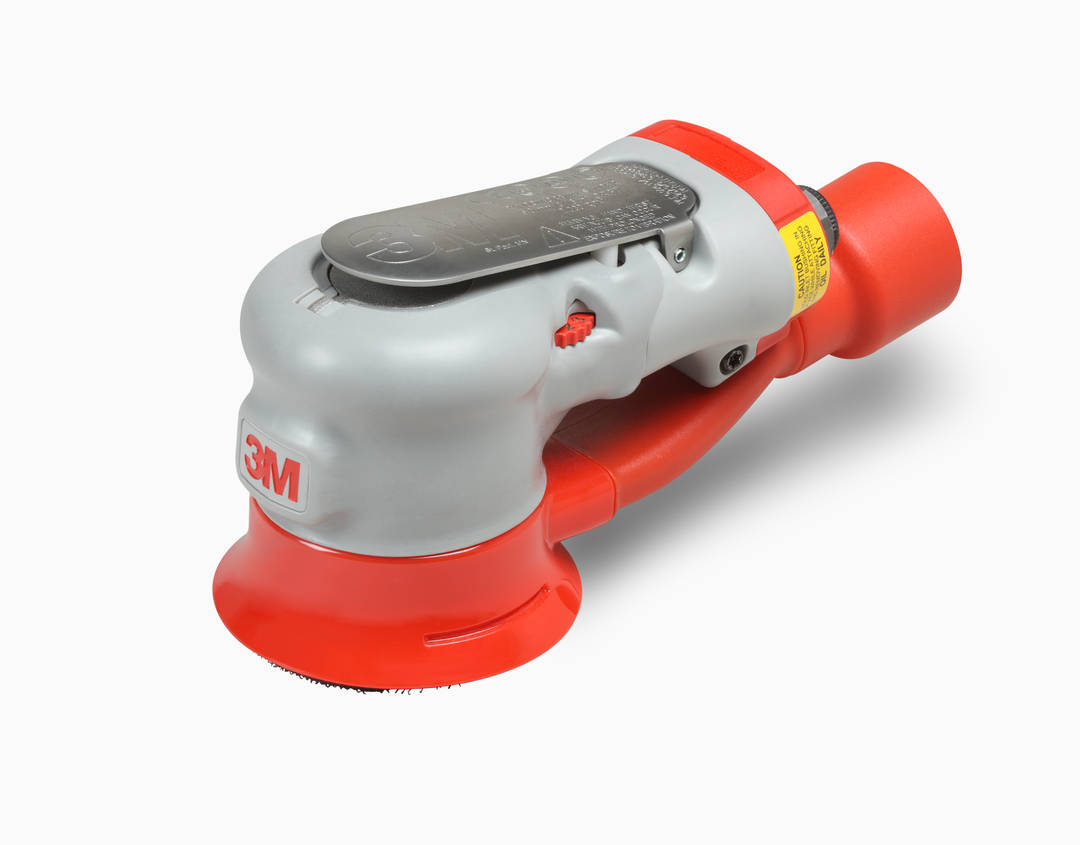 Lixadeira Pneumática Roto-Orbital 3M™, 76mm diâmetro, Aspiração Central, Orbita 3/16 - PN28503