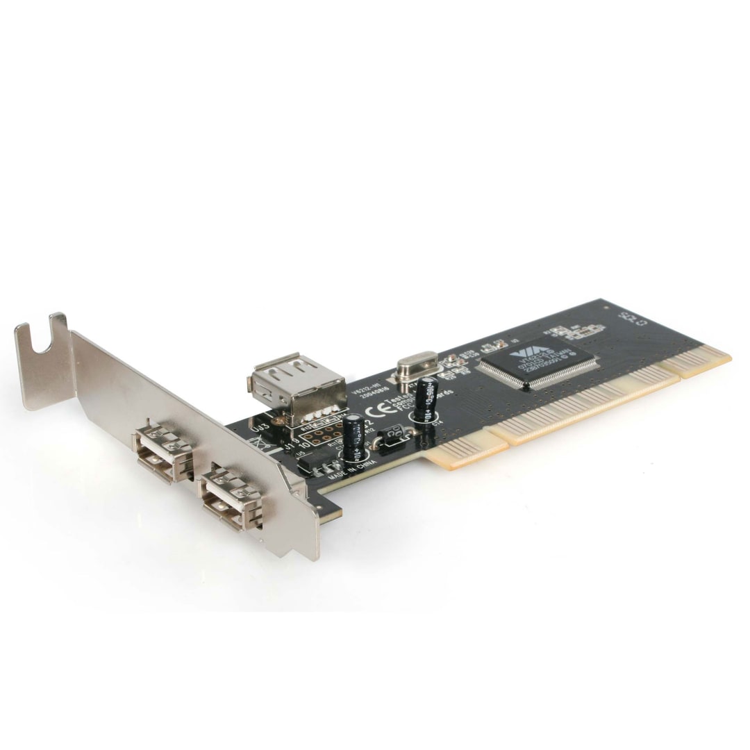 Low Profile PCI 2 Port USB Card