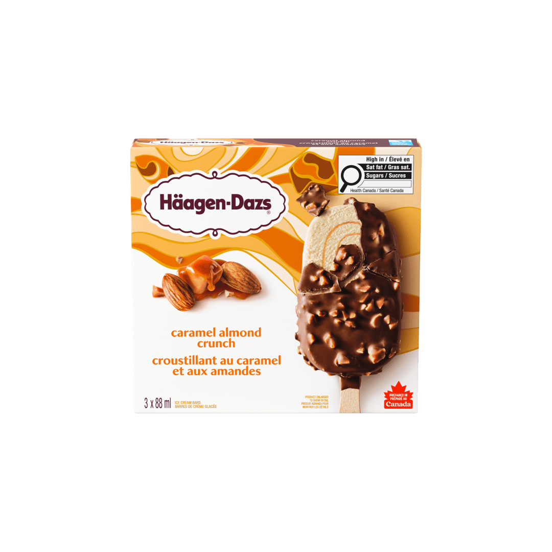 HAAGEN-DAZS Crml Alm Crnch 12(3X88ml) CA