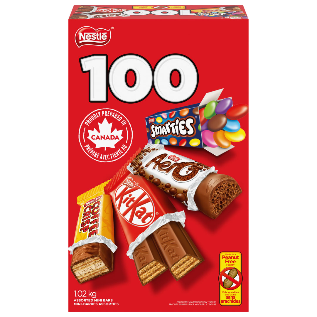 NESTLE Minis 100CT CS 12x1.02kg CA