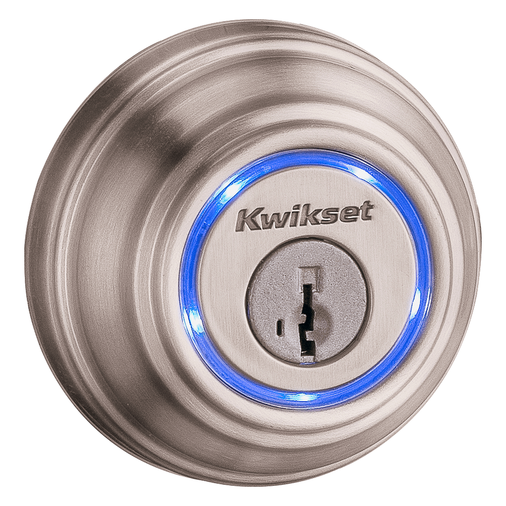 Kevo Touch-to-Open Smart Lock, 2nd Gen featuring SmartKey Security™ in Satin Nickel