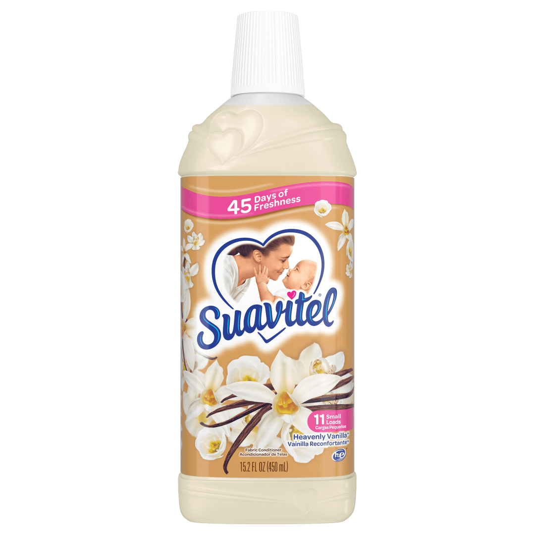 Suavitel Fabric Softener, Vanilla - 15.2 fluid ounce