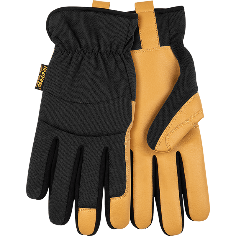 KincoPro™ Lined Light-Duty Black Synthetic