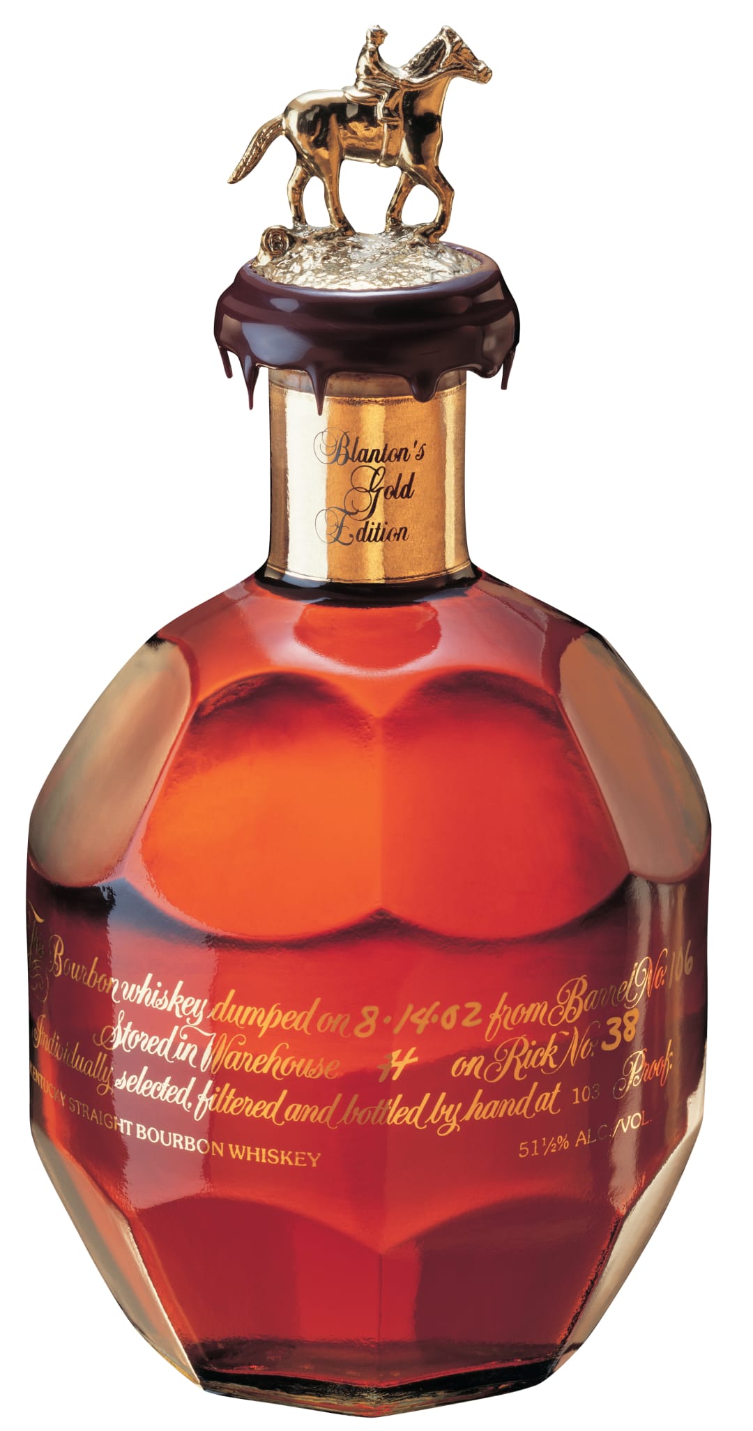 Blanton's Single Barrel Gold Bourbon 750ml 103 Proof