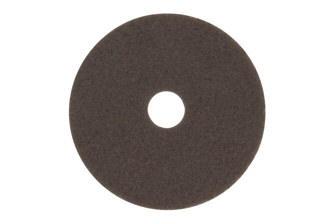 3M™ Premium Maschinenpad, Braun, 430 mm, 5 Stück / Karton