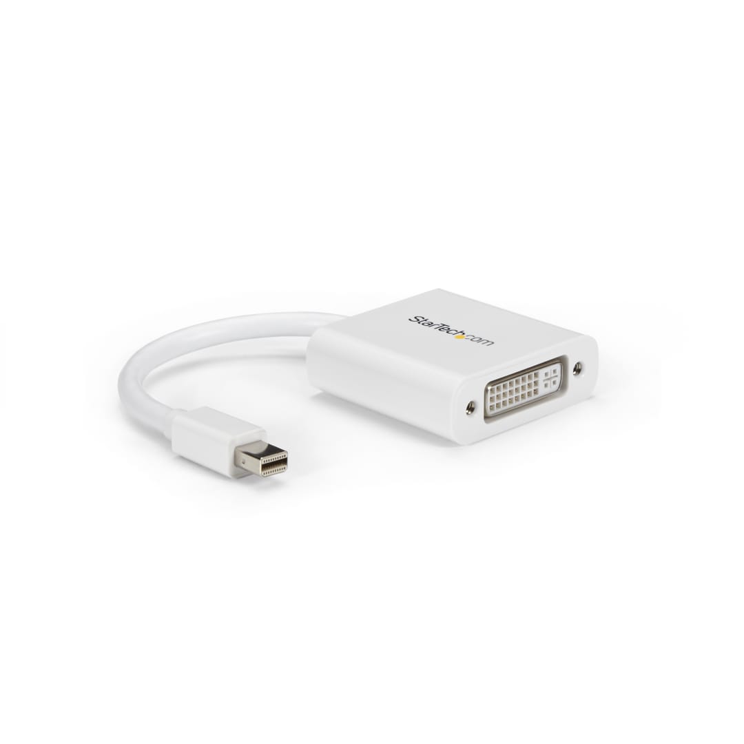 Mini DisplayPort to DVI Adapter - White