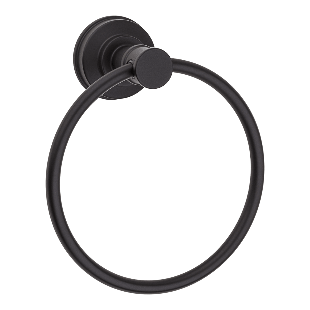Breckenridge Towel Ring in Black