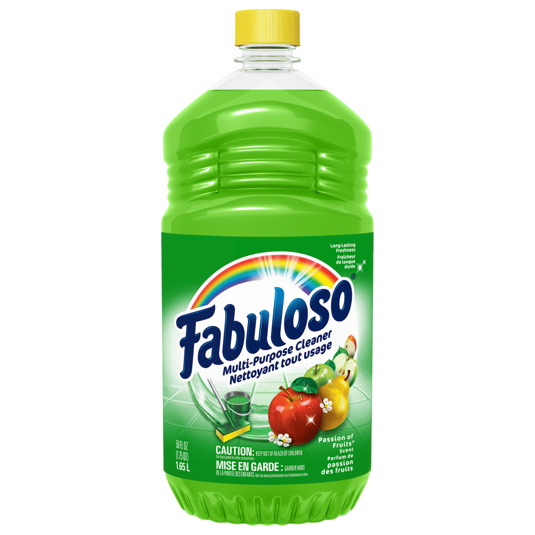 Fabuloso® Multi-Purpose Cleaner, 2X Concentrated Formula, Passion of Fruits Scent, 1.65L