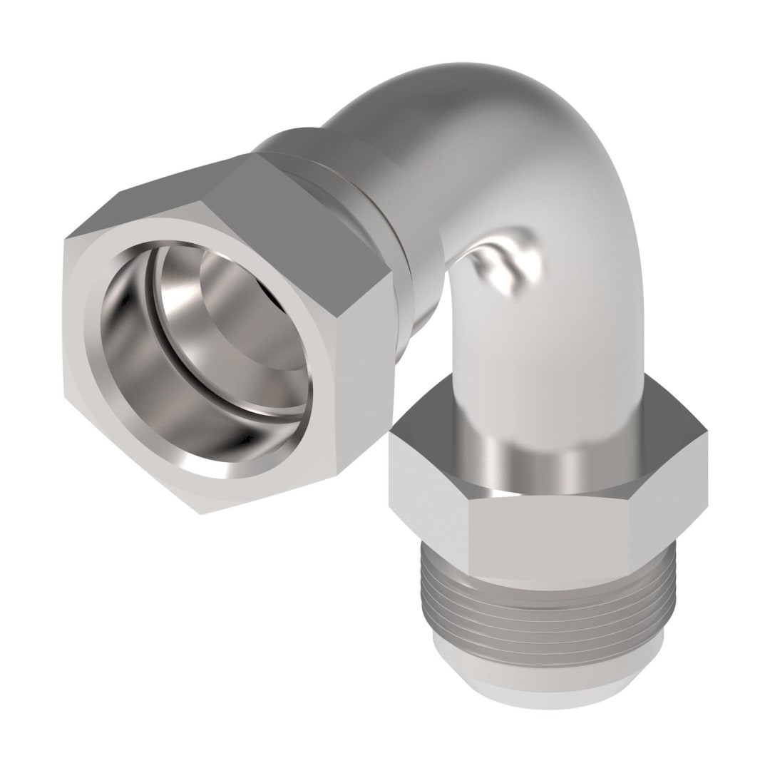 Aeroquip 1in Female JIC Swivel 90 Degree X 1" MJIC