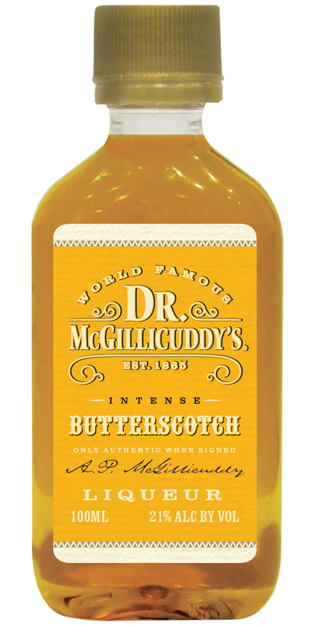 Dr. McGillicuddy's Butterscotch Liqueur 100ml 42 Proof