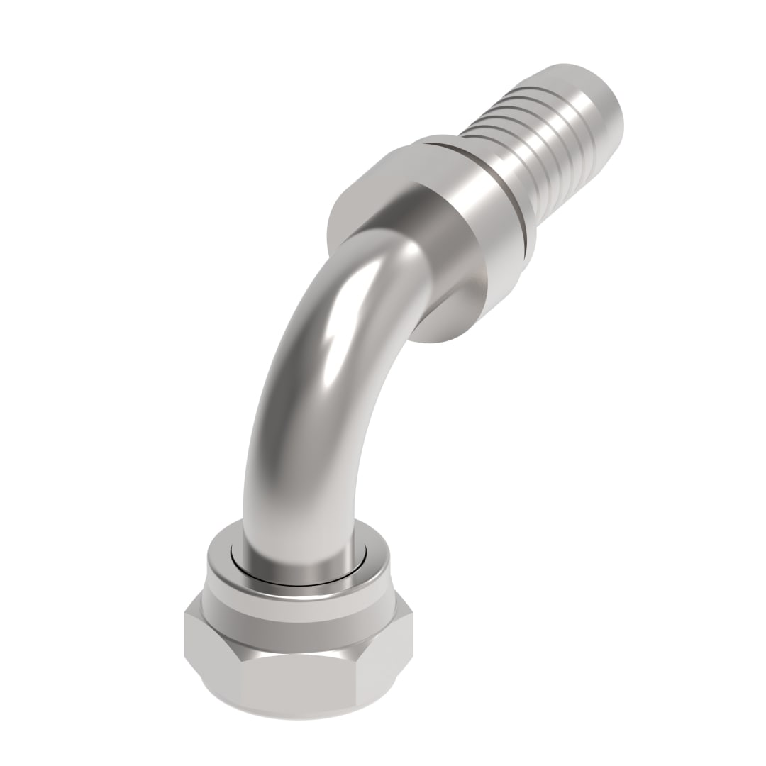 Aeroquip -06 Female JIC 90° X -06 Teflon Hose Fittin