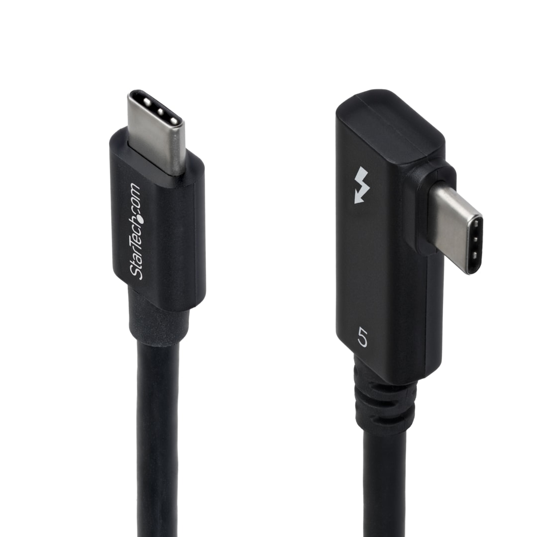 80cm Thunderbolt 5 Right Angle cable