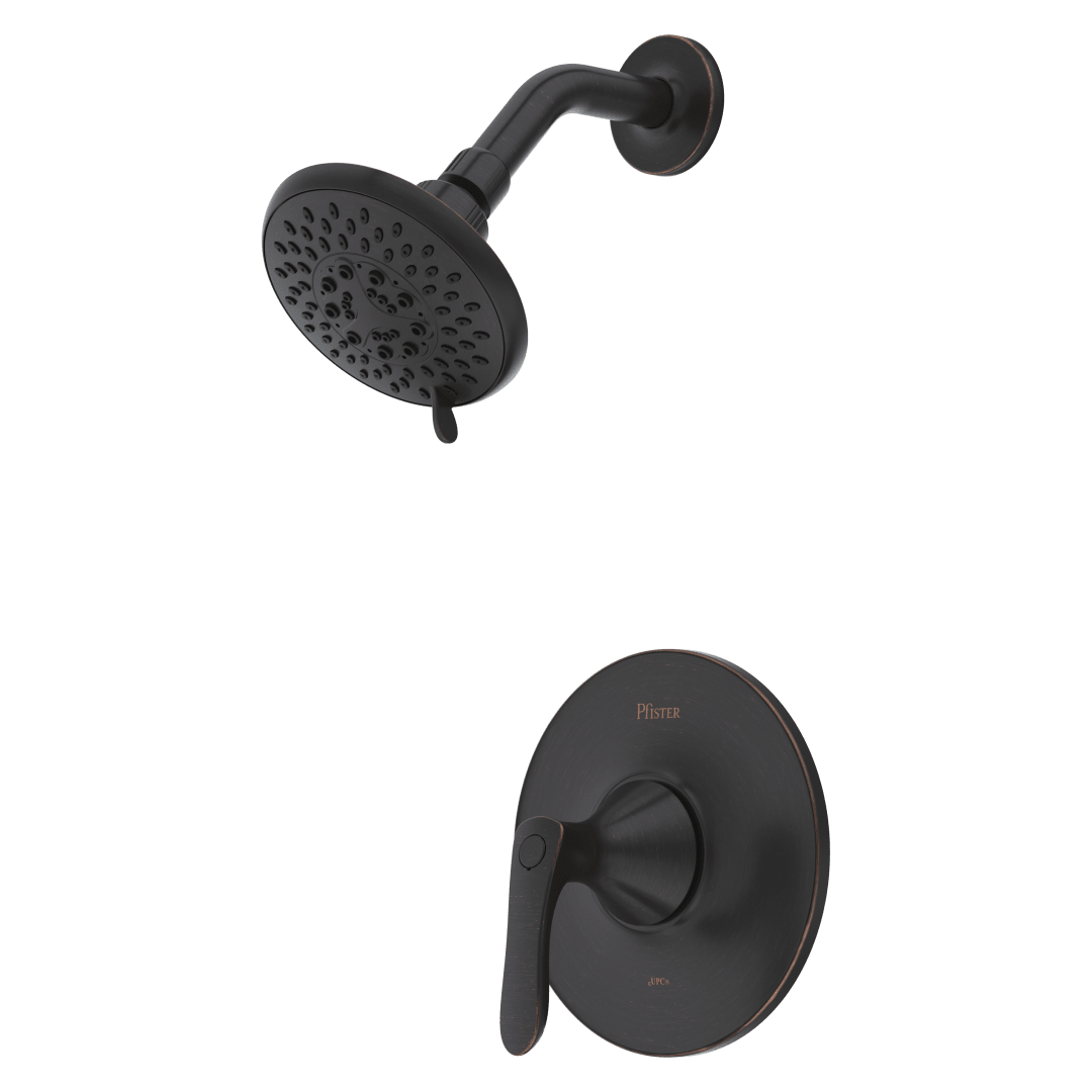 Weller 1-Handle Shower Only Trim Kit in Tuscan Bronze