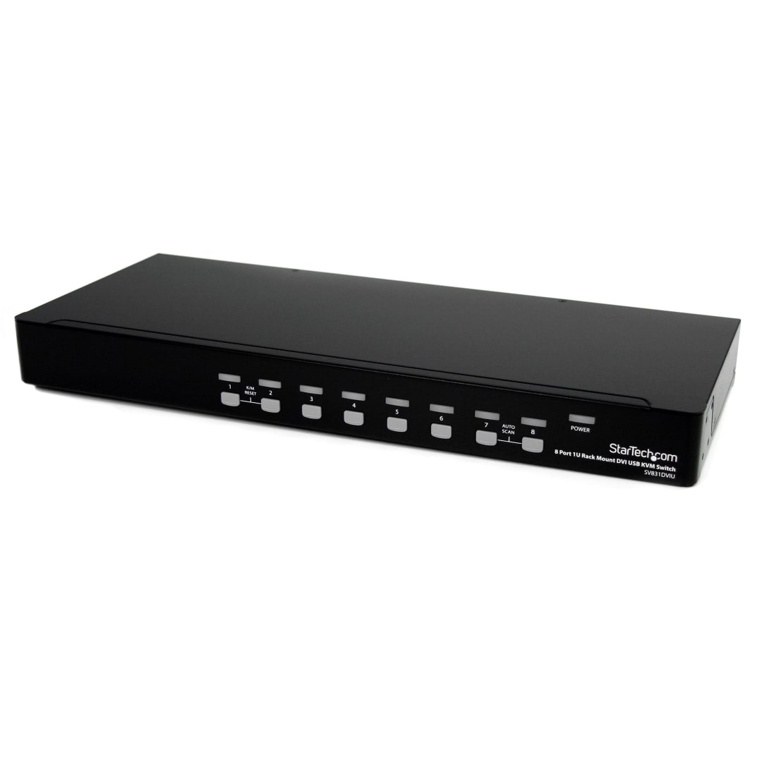 8 Port DVI USB KVM Switch