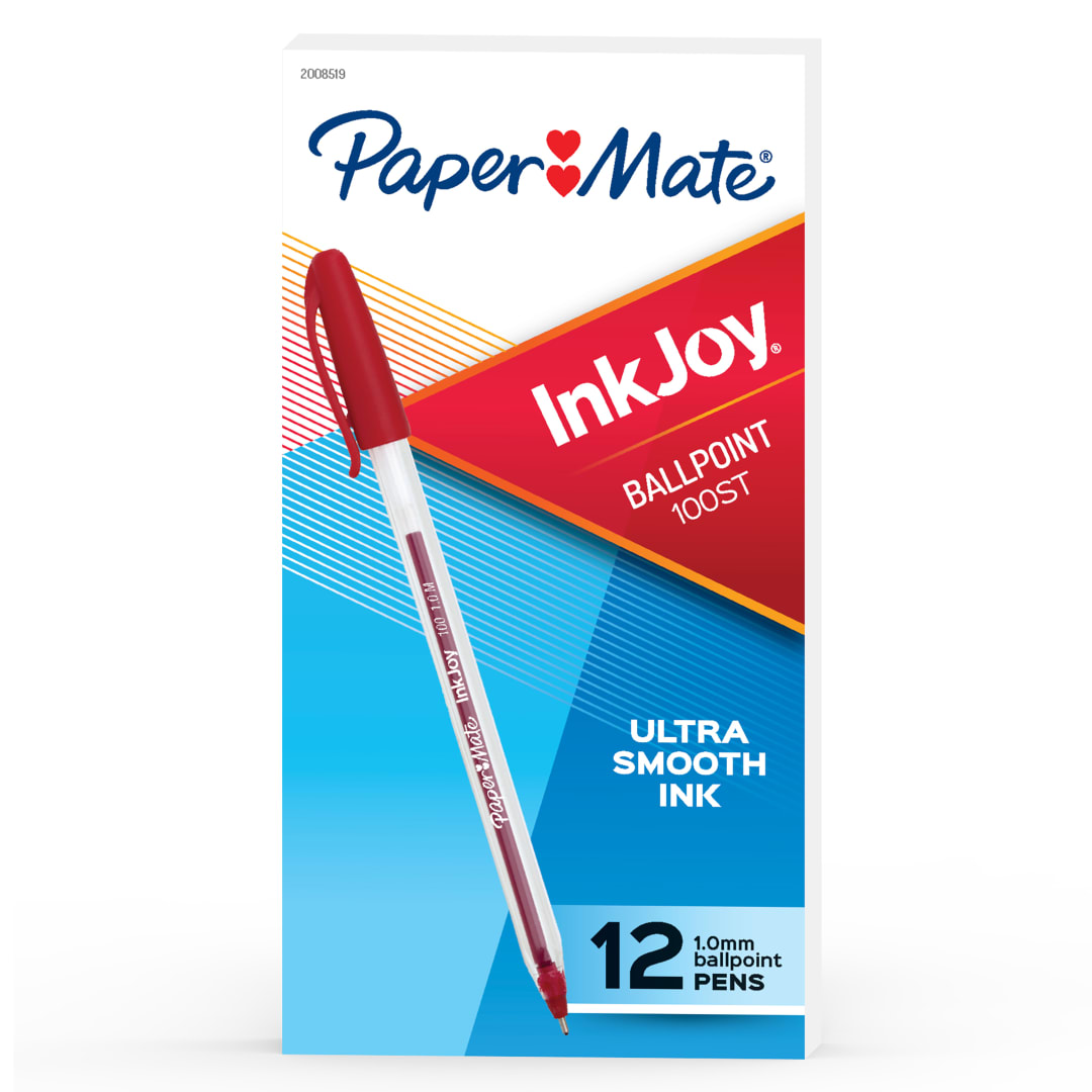 PM INKJOY 100ST 1.0 TK12 CLR-RED