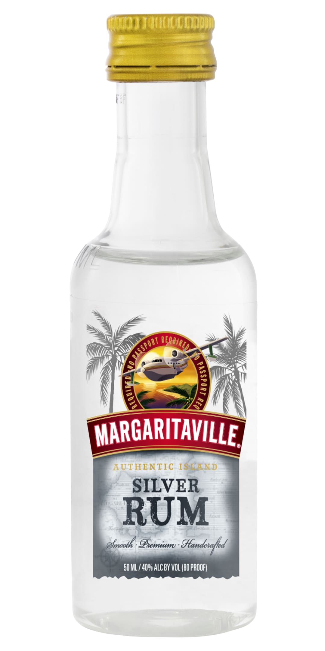 Margaritaville Silver Rum 50ml 80 Proof
