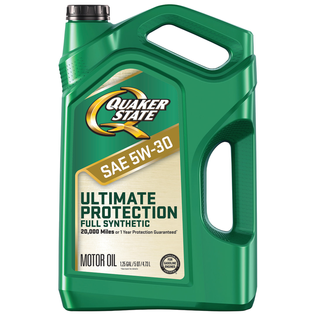 Quaker State Ultimate Protection Full Synthetic 5W-30 Motor Oil, 5 Quart