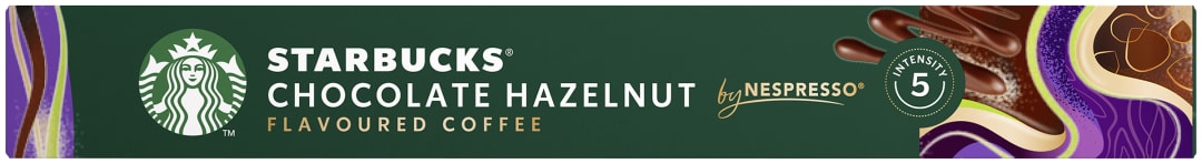 STARBUCKS Chocolate Hazelnut by NESPRESSO 10 Kapseln 51g