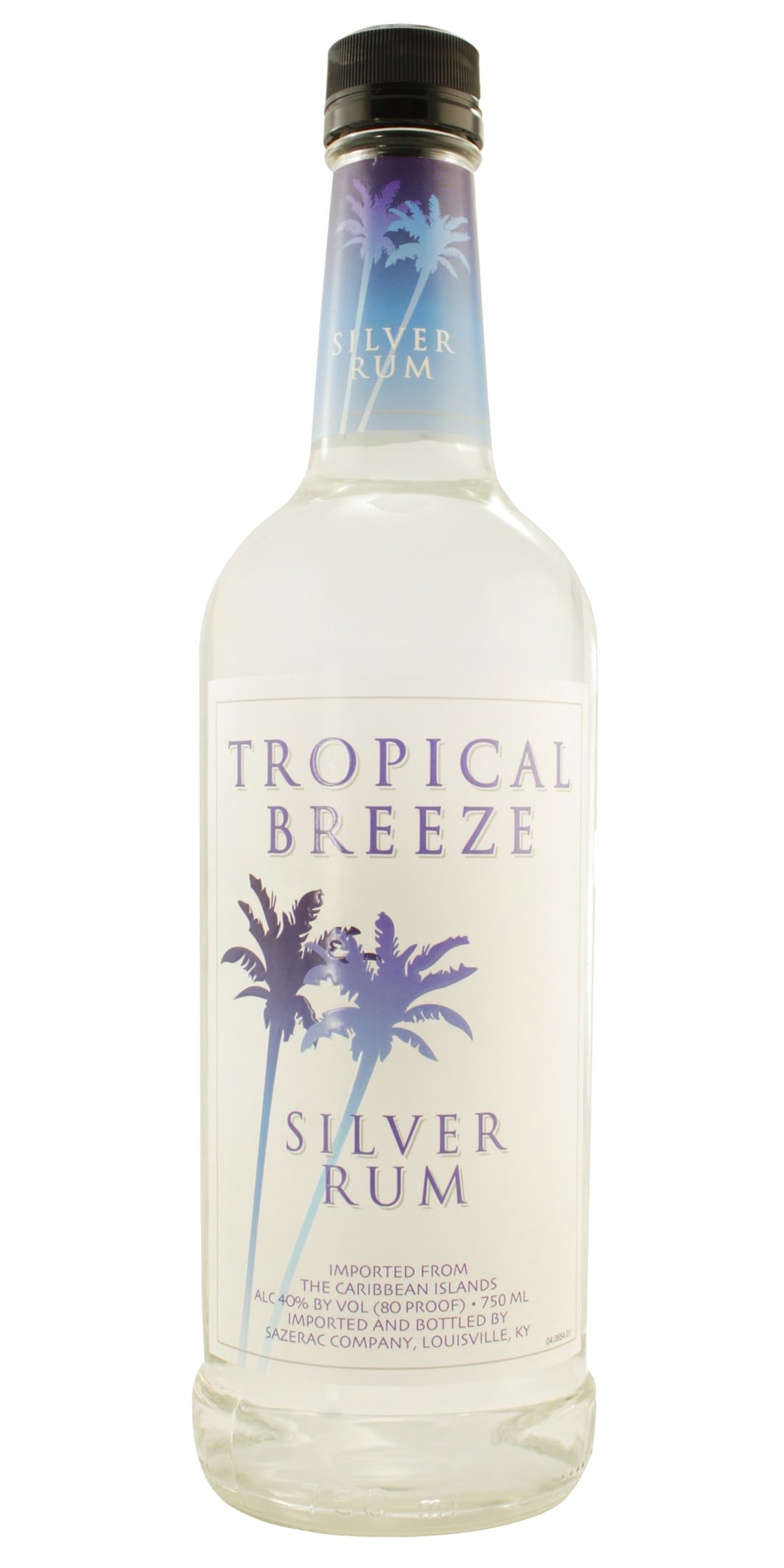 Tropical Breeze Light Rum 750ml 80 Proof
