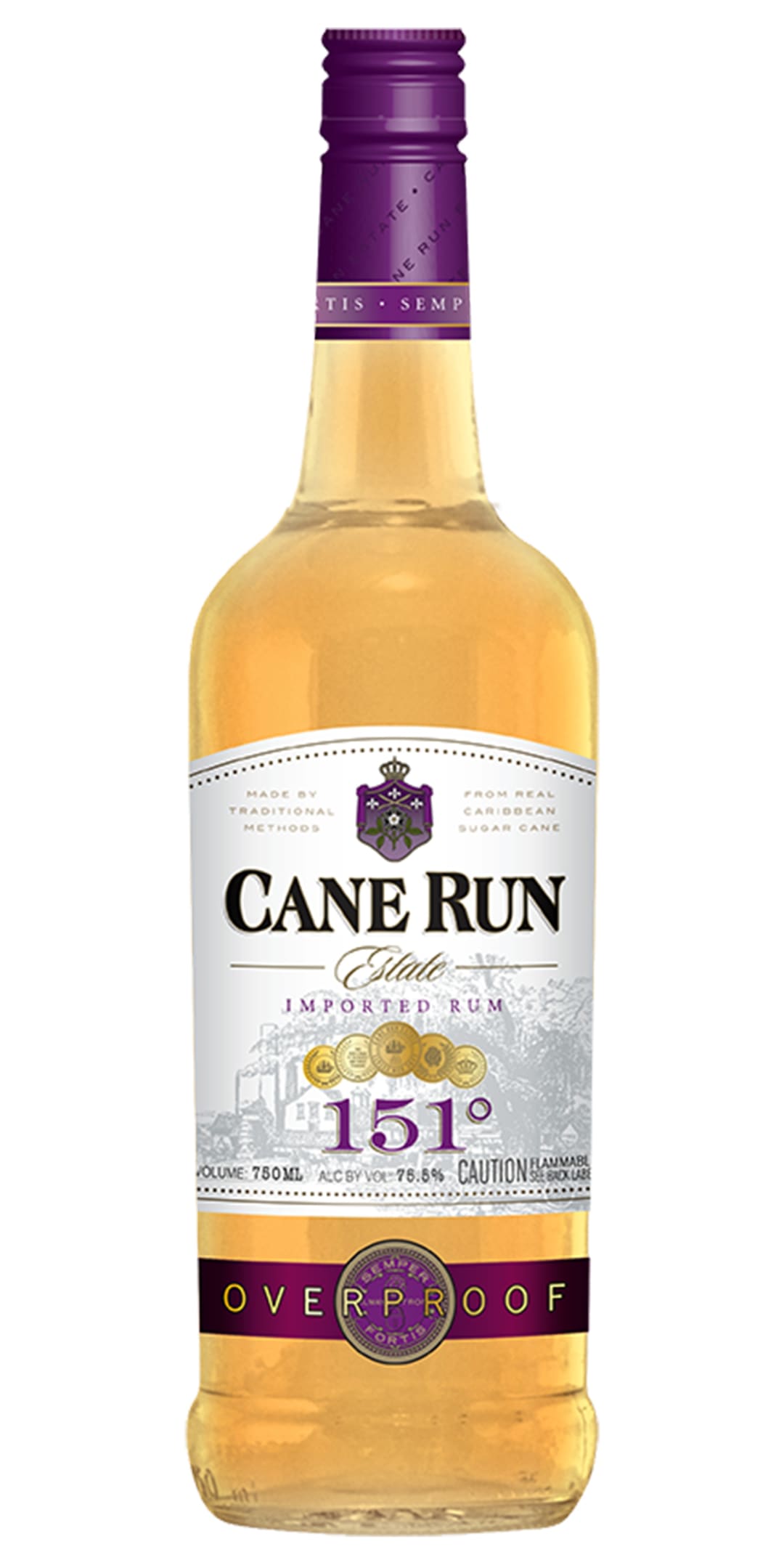 Cane Run Gold Rum 750ml 151 Proof