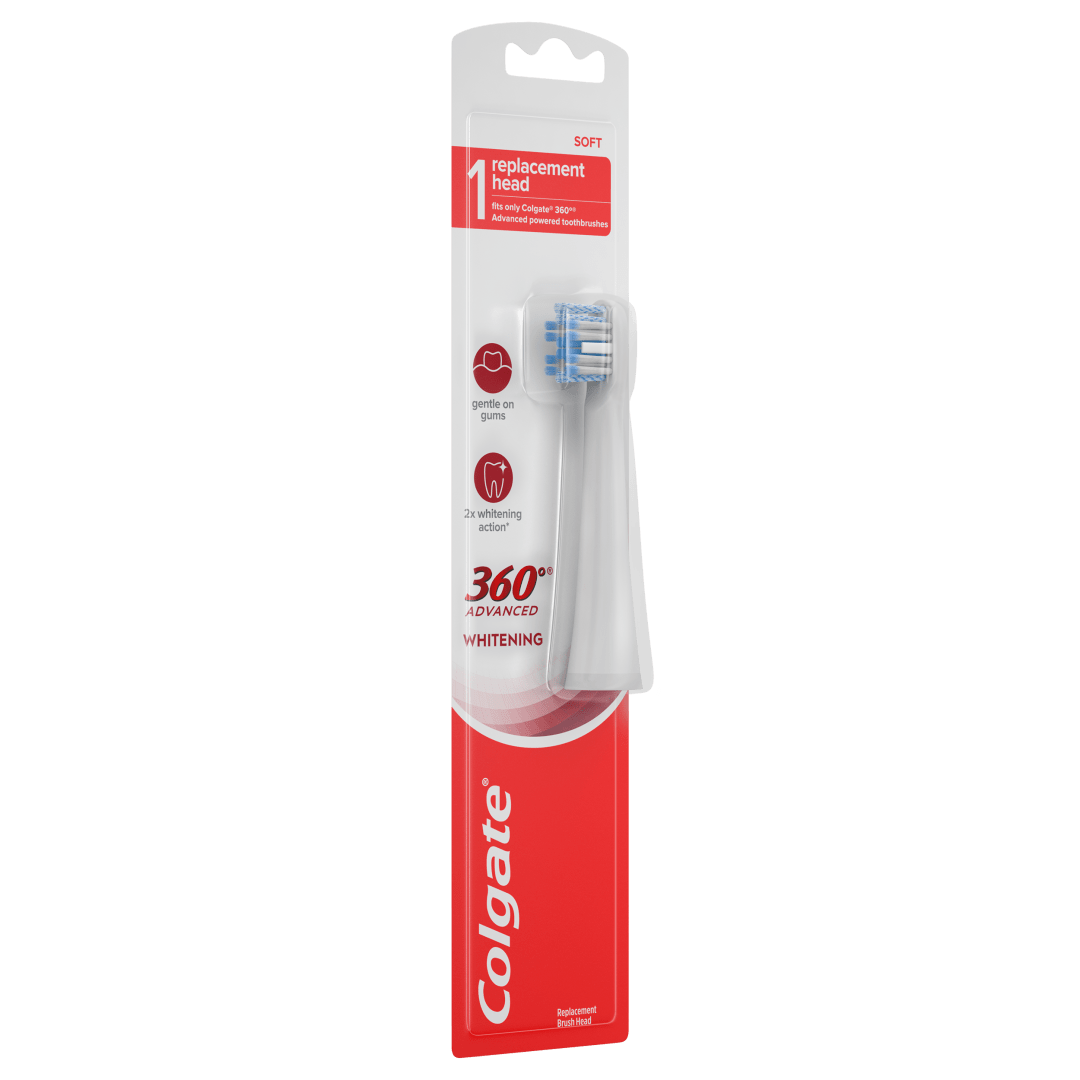 Colgate 36 Advanced Whitening Battery Toothbrush Replacement Head - 1 Count