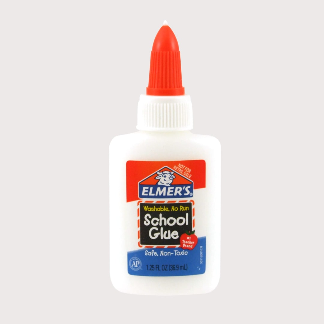 Elmer's Liquid School Glue, Washable, 1.25 Ounces, 1 Count - Great for Making Slime