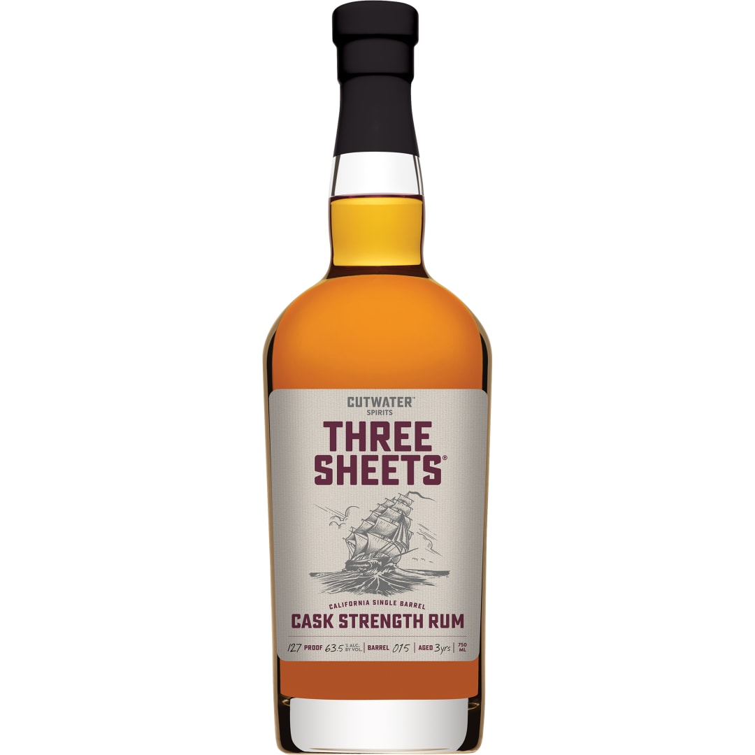 Cutwater Spirits Cask Strength Rum, 750ml Bottle