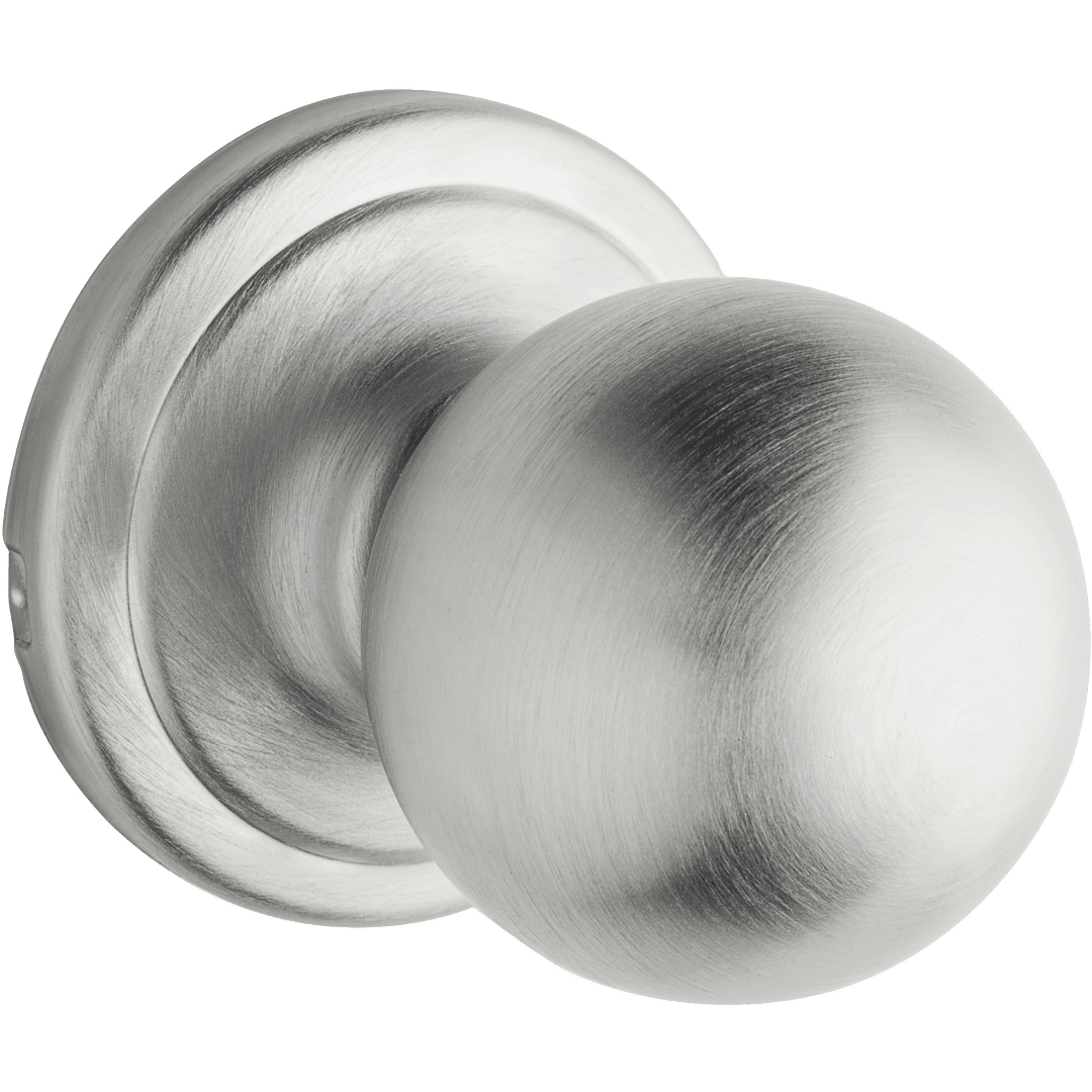 Circa Hall/Closet Knob in Satin Chrome