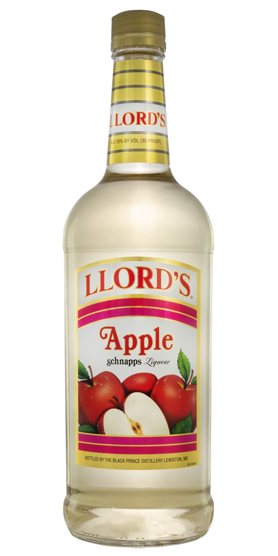 Llord's Apple Schnapps Liqueur 1l 30 Proof