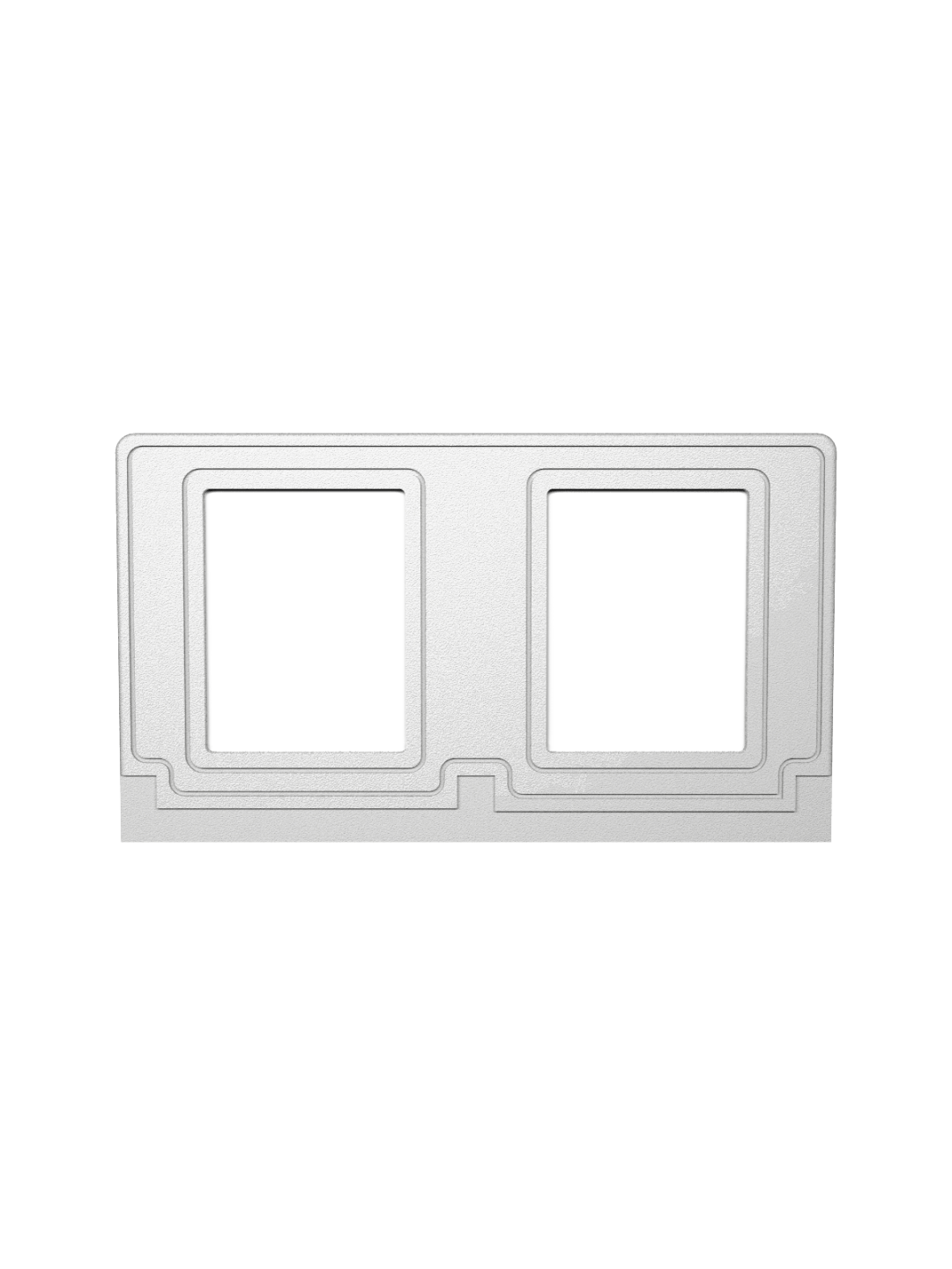  VENTURE - Double - Sign Frame - White
