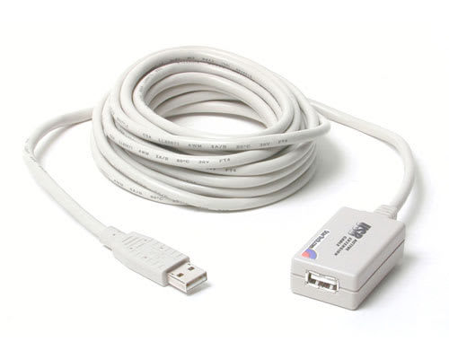 15 Ft Active USB Extension Cable A-A M/F