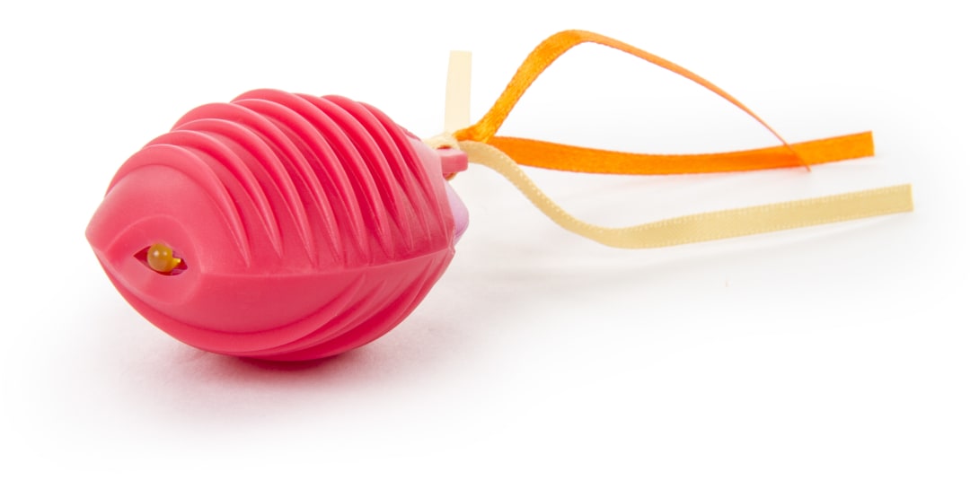 SmartyKat Crazy Cruiser Rumble Bug Electronic Motion Cat Toy with Warning, Battery Powered