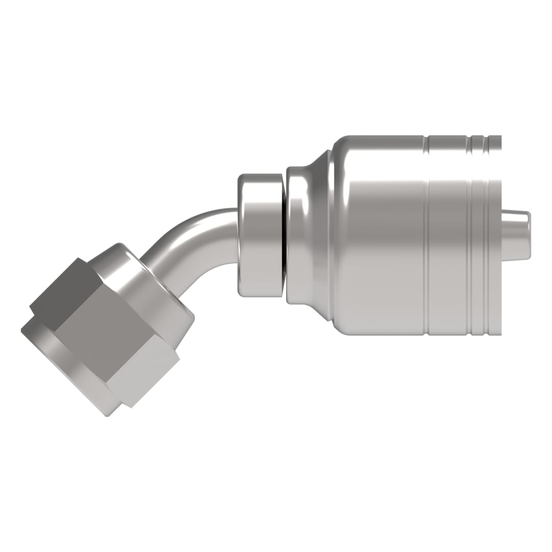 5/8 FJIC 45D X 1/2 HYD HOSE FITTING