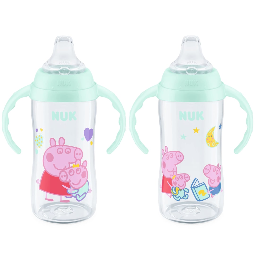 NUK® First Choice Peppa Pig™ Large Learner Cup, 10 oz, 2 Pack