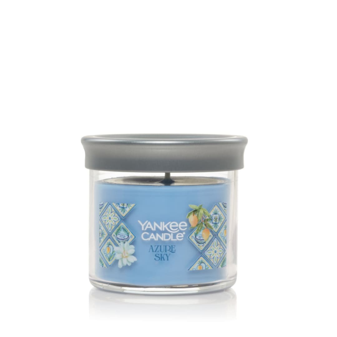 Yankee Candle Azure Sky, 4.3 oz Small Tumbler Candle