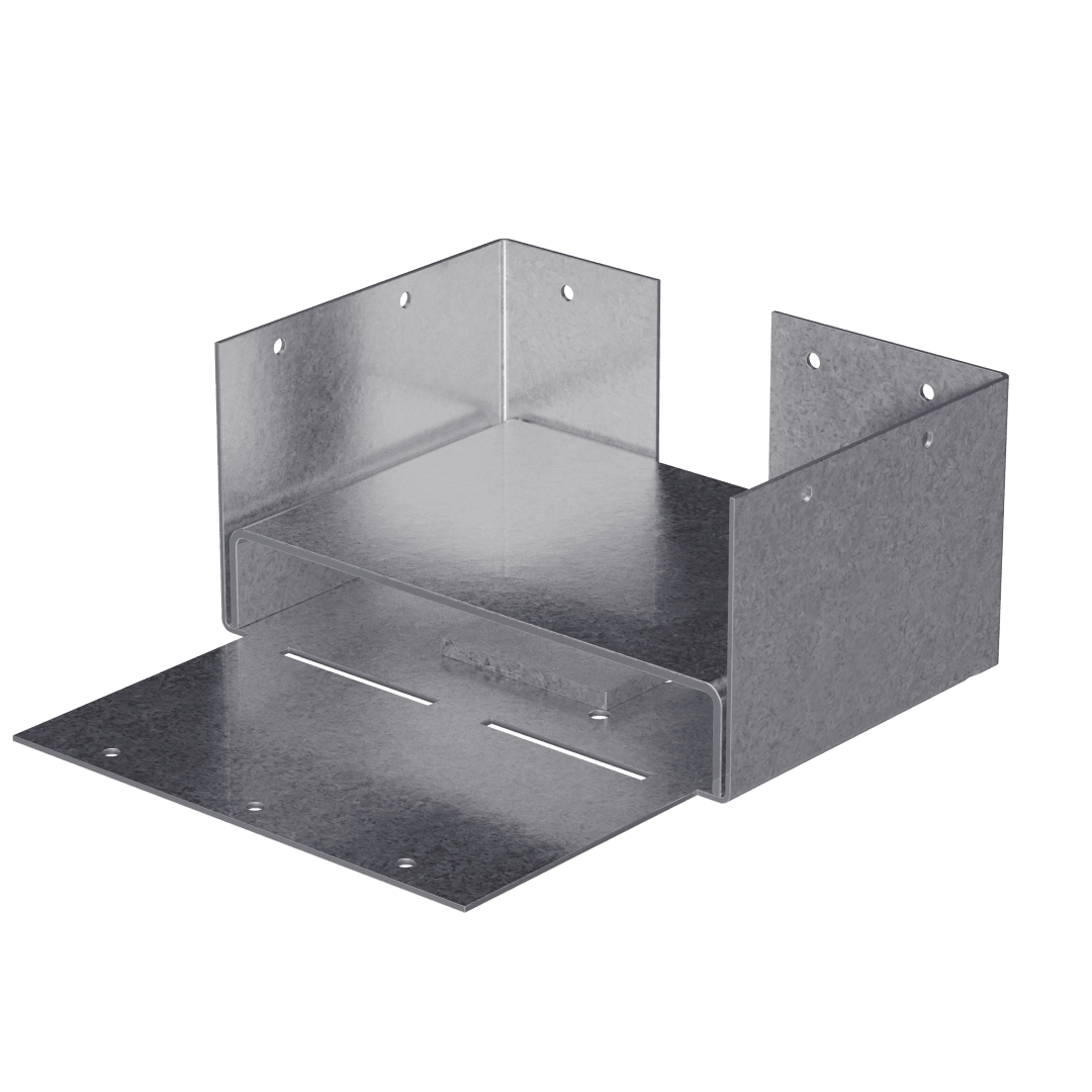 Simpson Strong-Tie ABW46RZ ABW ZMAX® Galvanized Adjustable Post Base for 4x6 Rough (Pack of 360)