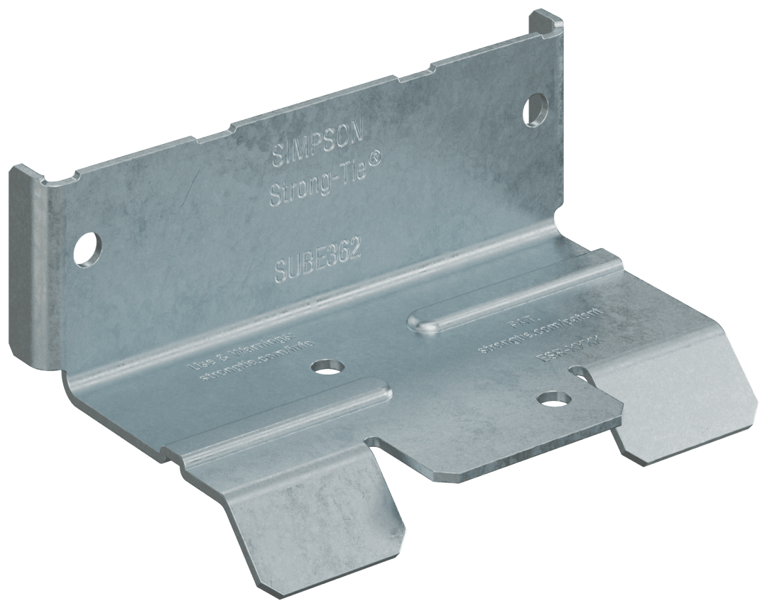 Simpson Strong-Tie SUBE362-R100 SUBE Bridging Connector for 3-5/8-in. Stud (Qty-100)