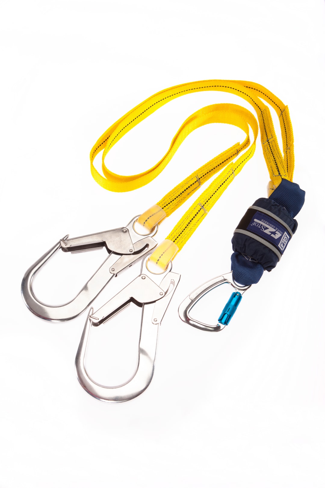 3M™ DBI-SALA® EZ-Stop™ Shock Absorbing Lanyard, Web, Twin Leg, 2.00 m, 1246540