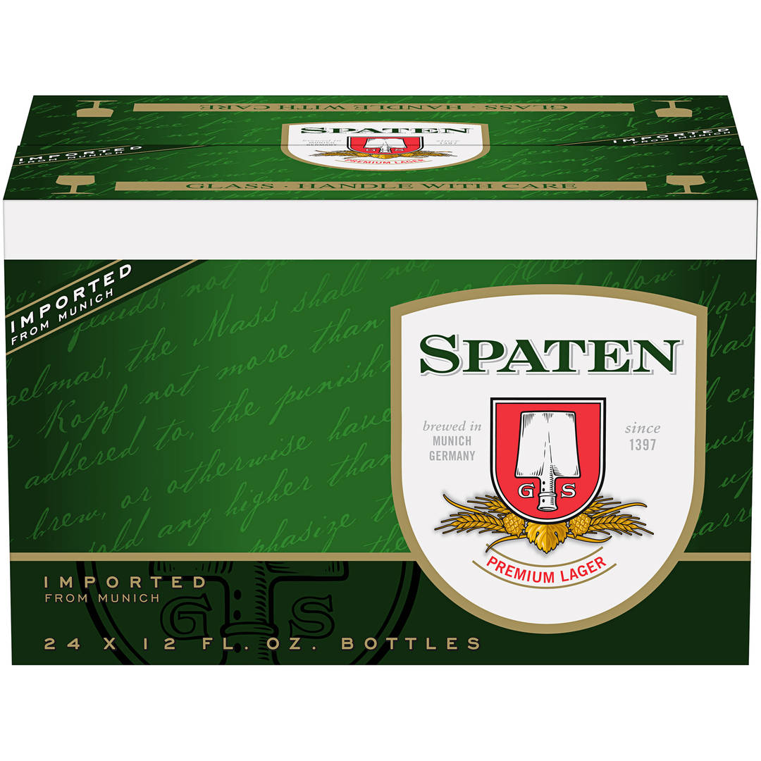 Spaten Lager Beer, 24 Pack 12 fl. oz. Bottles