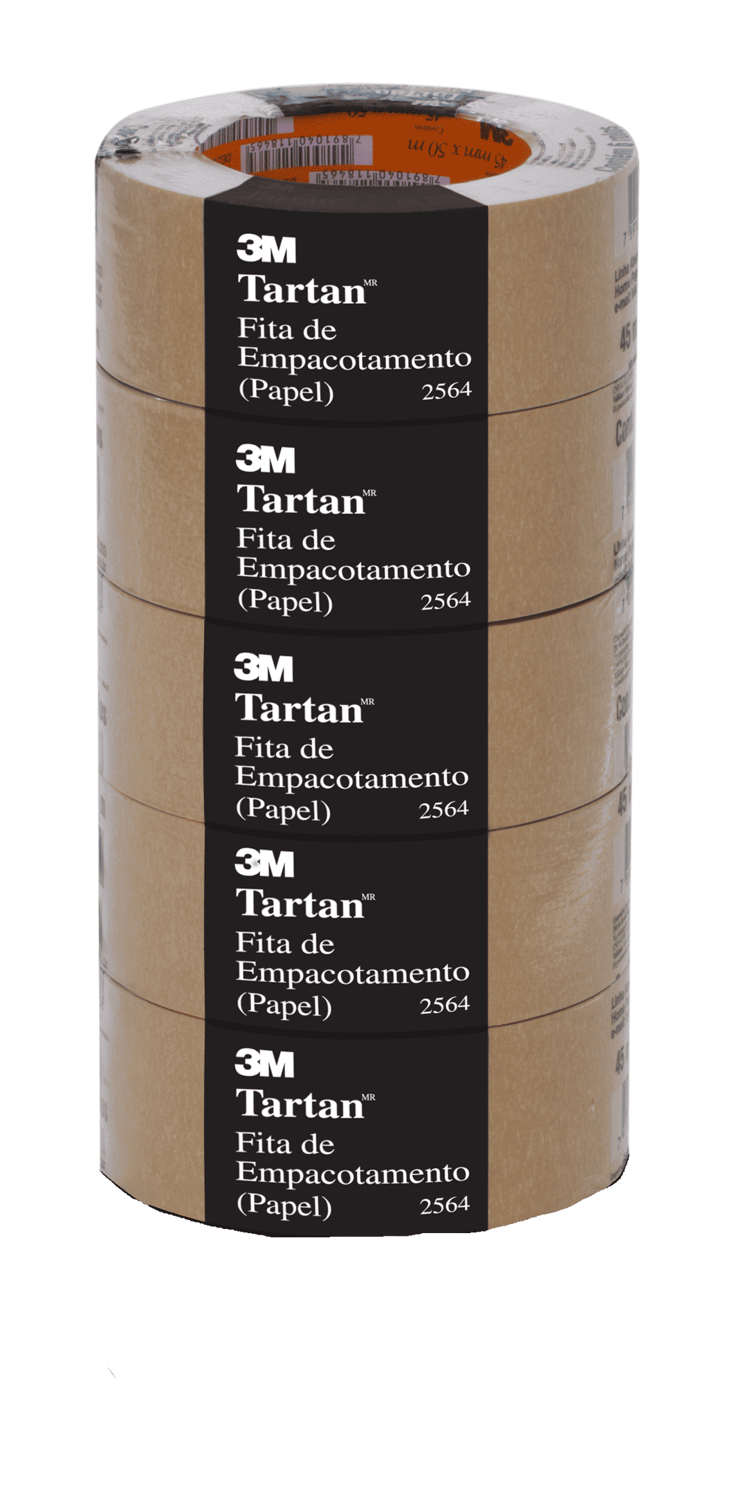 Fita de Empacotamento Tartan™ de Papel Crepado , 25 mm x 50 m , 5 Rolos