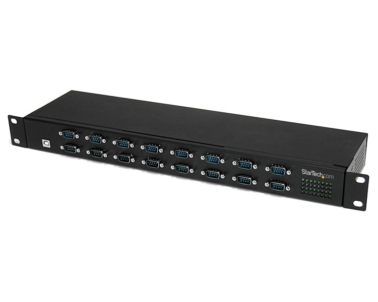 16 Port Pro USB to Serial Adapter Hub FTD