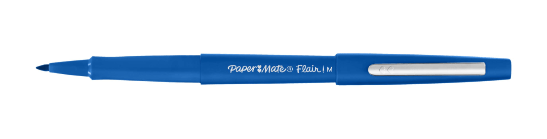 Paper Mate® Flair Felt Tip Pen, Medium Point (0.7mm), Blue