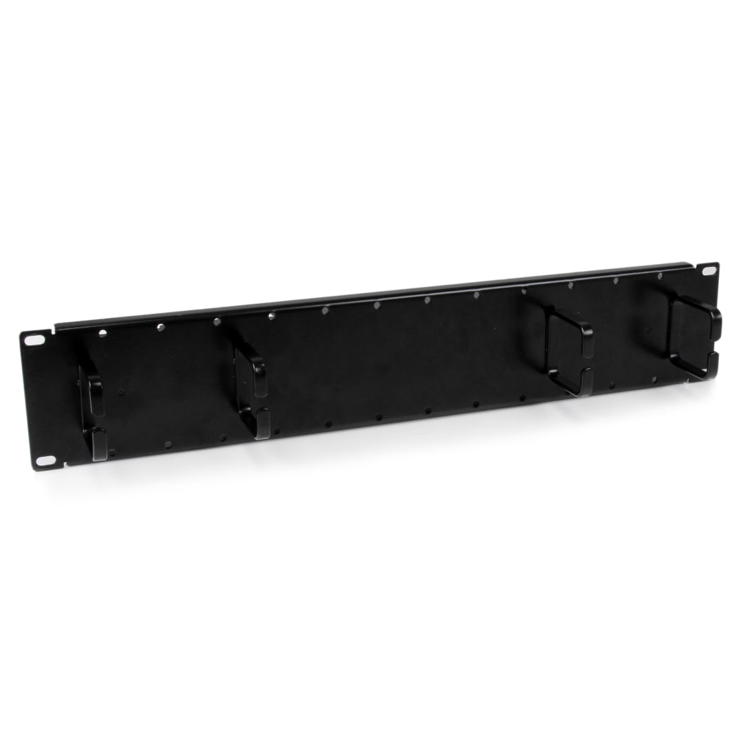 2U Finger Duct   D Ring Rack Cable Manager