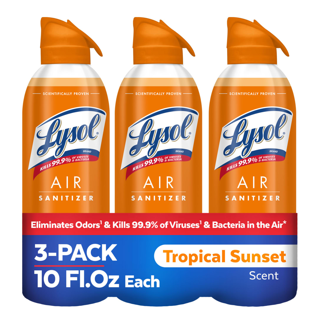 LYSOL® Air Sanitizer - Tropical Sunset 8/(3x10) oz.