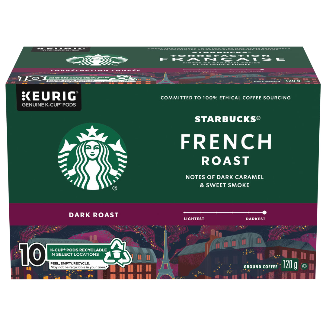 SBUX K-Cup French Roast 6x10ct CA