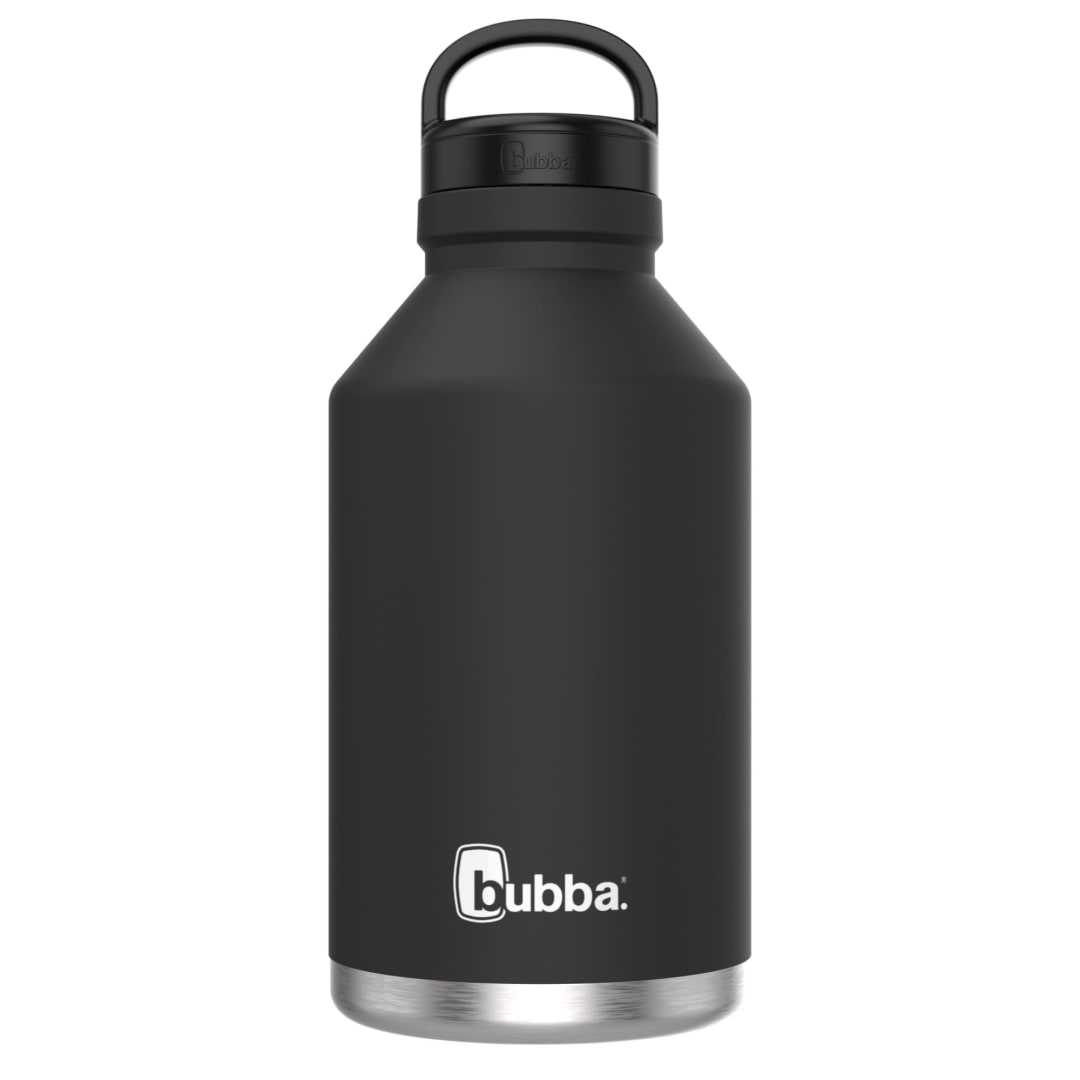 bubba® Trailblazer Insulated Stainless Steel Growler with Wide Mouth Lid, 64oz., Rubberized