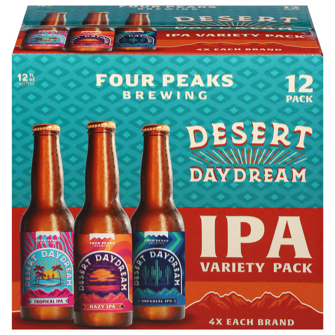 Four Peaks Brewing IPA Desert Daydream Beer Variety Pack 12 - 12 fl oz Bottles