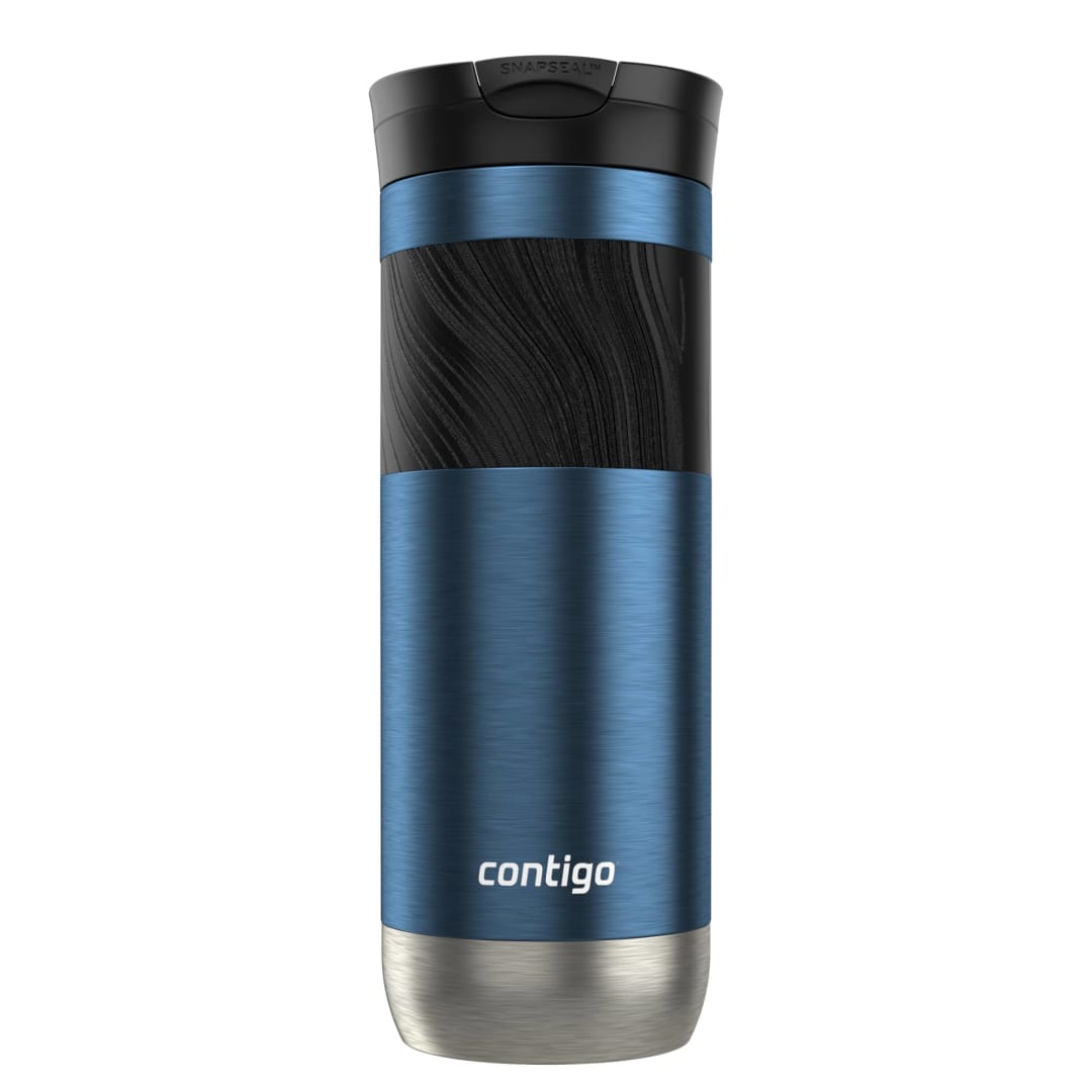 Contigo® SNAPSEAL™ Insulated Stainless Steel Travel Mug with Grip, 20 oz